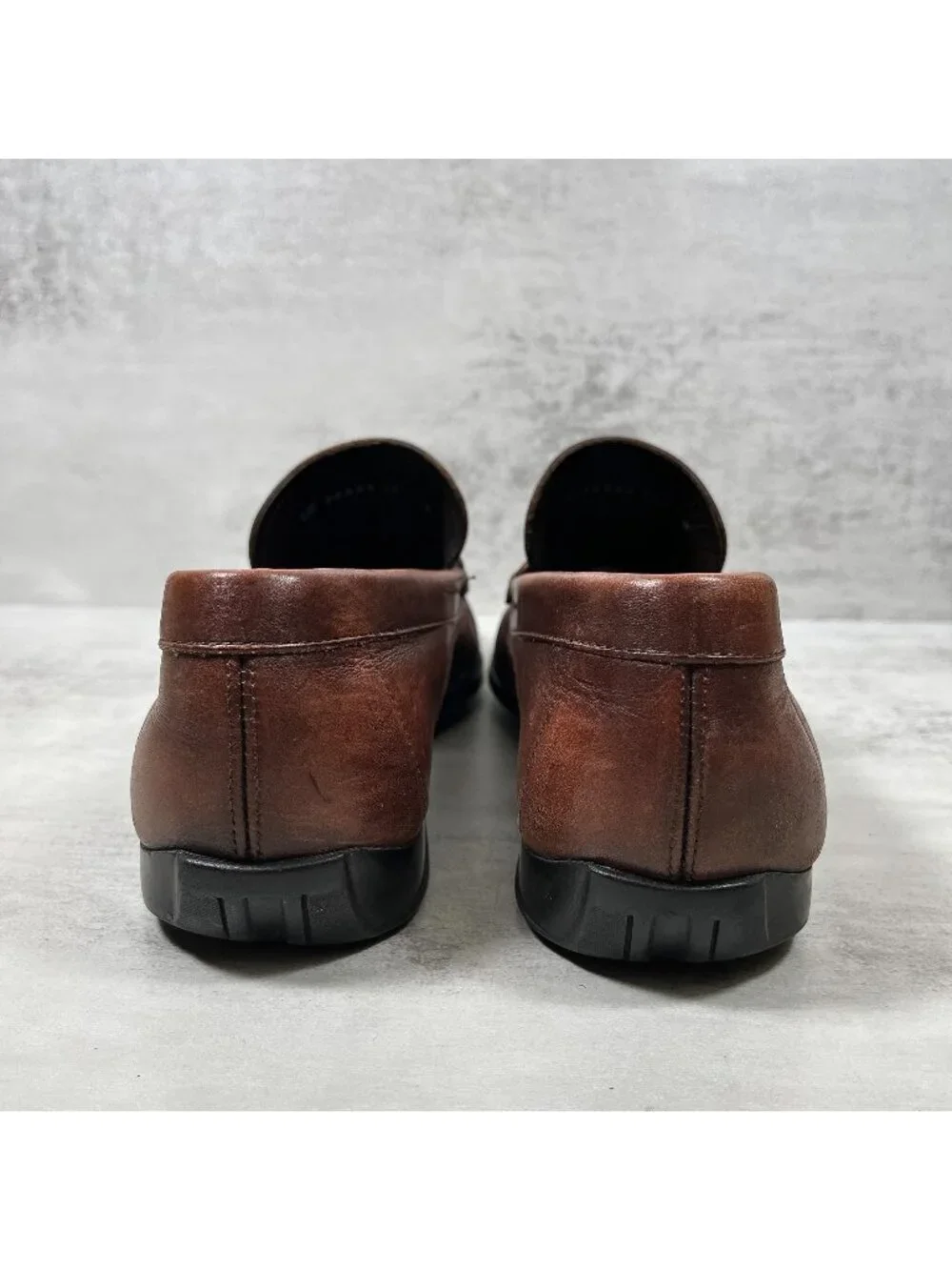Salvatore Ferragamo Gancini Bit Driving Loafers - Men's Size UK 8 / US 9 EE Wide